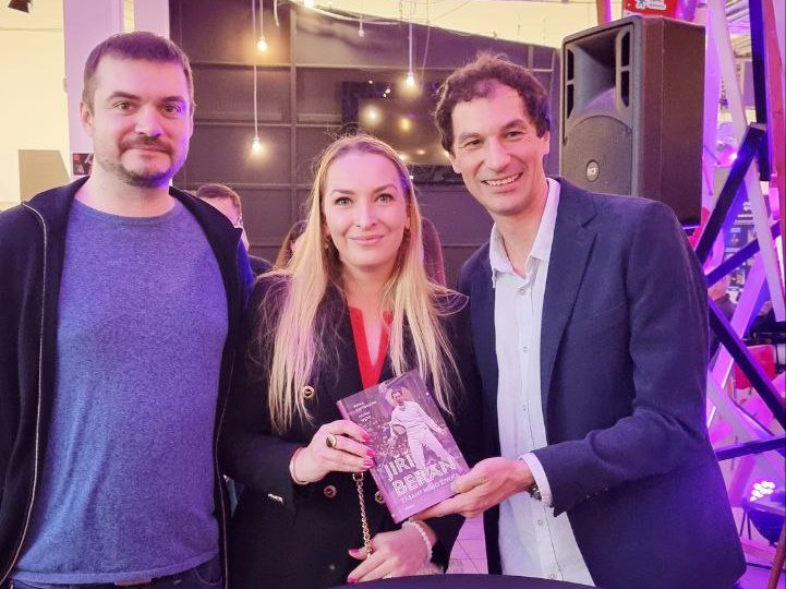 Meeting at the book launch of Jiří Beran