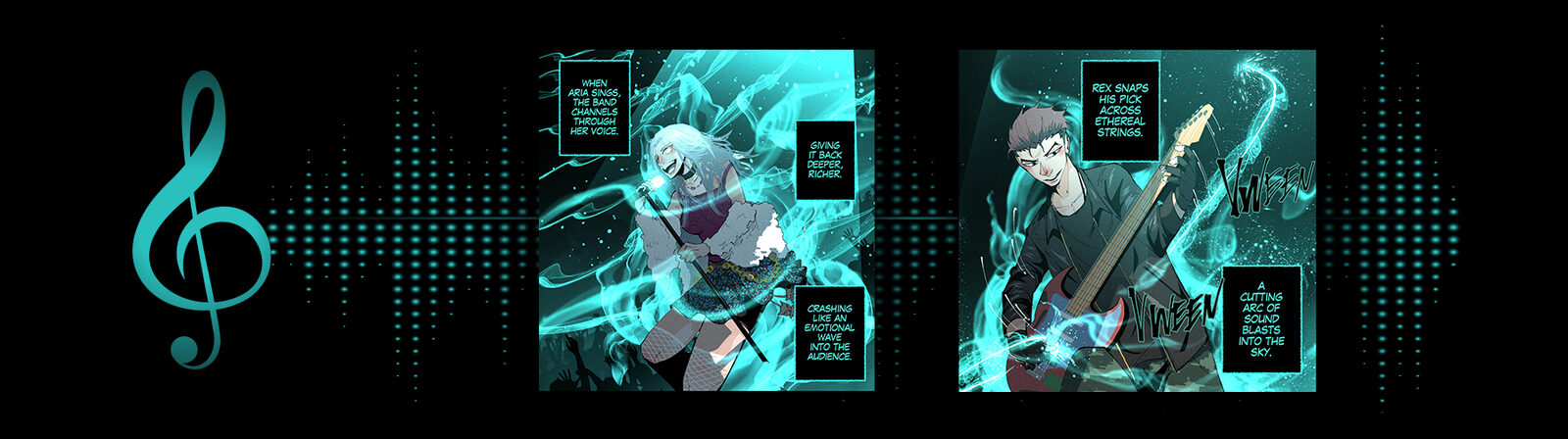 Music + Comics